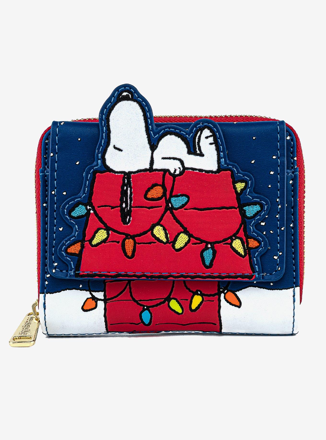 Loungefly Peanuts Snoopy on Doghouse Small Zip Wallet, , hi-res