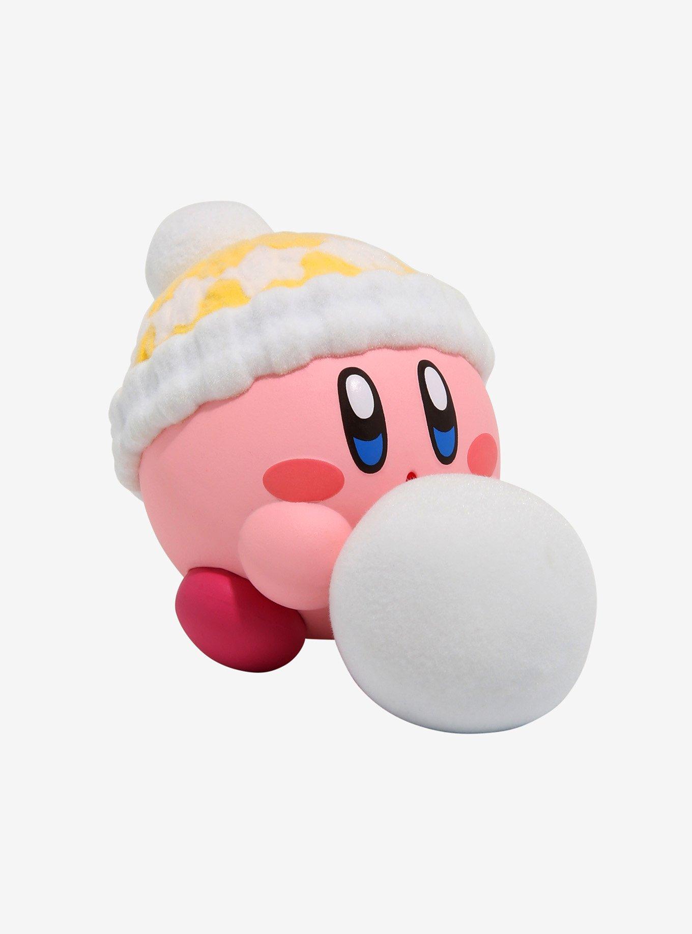 Banpresto Kirby Fluffy Puffy Mine Play in the Snow Kirby (Ver.A) Mini Figure, , hi-res