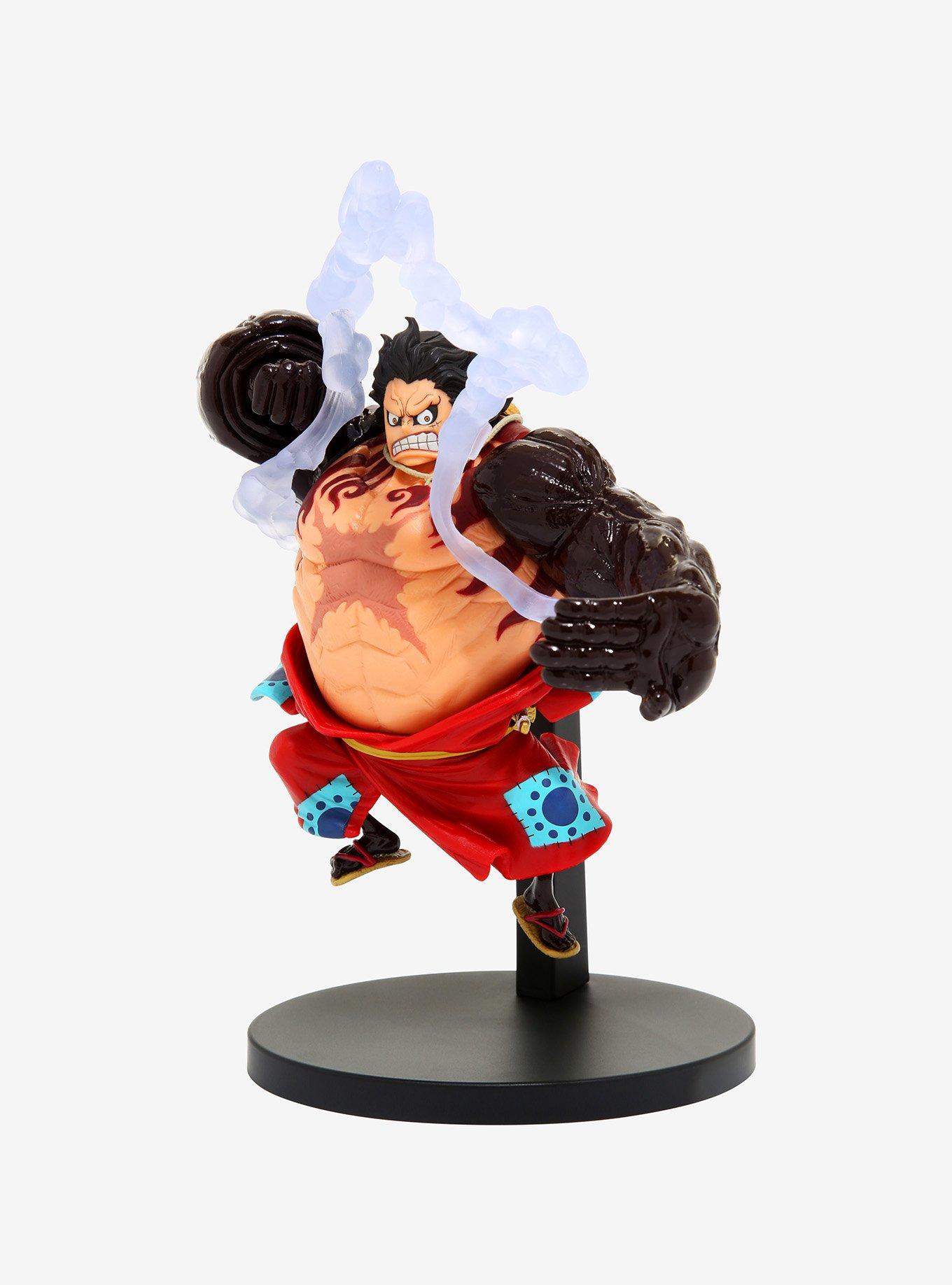 Banpresto One Piece King of Artist The Monkey D. Luffy Gear 4 Special  Version B Figure Tan & White - US