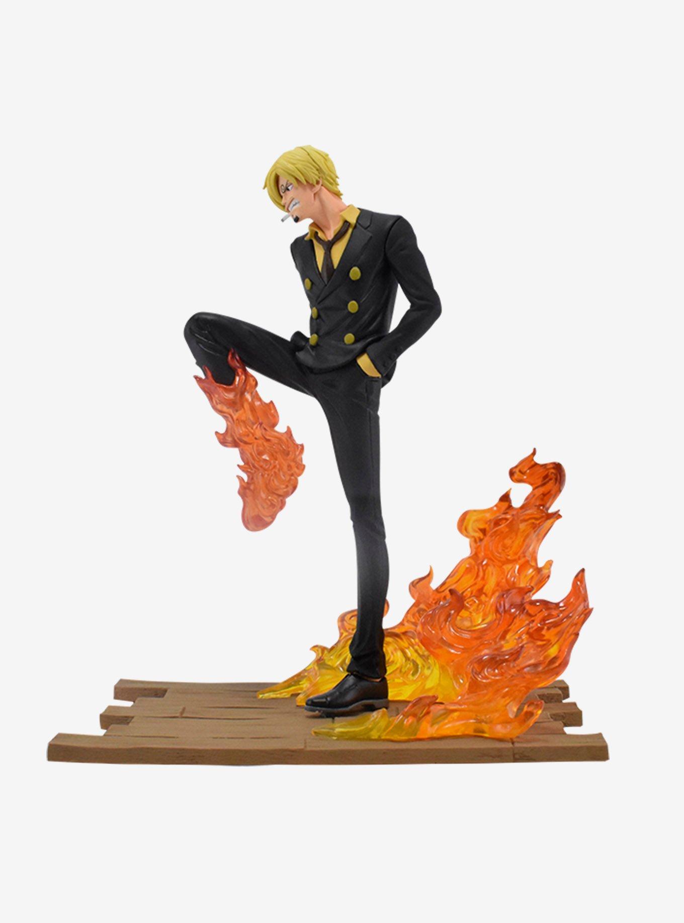 Banpresto One Piece Log File Selection Vol.2 Sanji (Fight) Figure, , hi-res