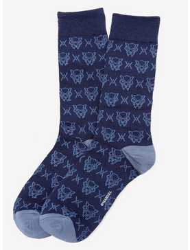 Marvel Black Panther Blue Socks, , hi-res