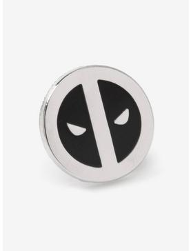 Plus Size Marvel Deadpool Silver Mask Lapel Pin, , hi-res