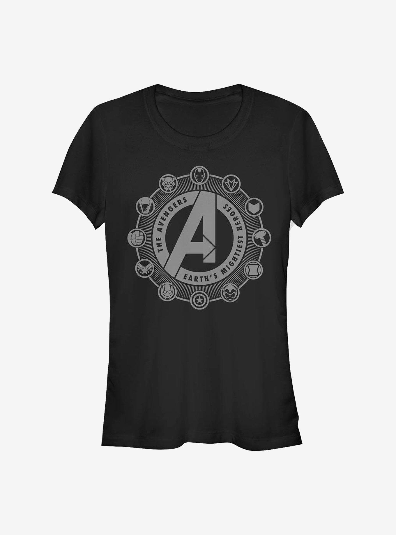 Marvel Avengers Avenger Emblems Girls T-Shirt, , hi-res