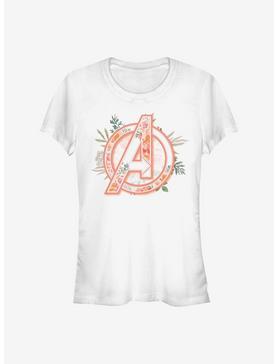 Marvel Avengers Avenger Floral Girls T-Shirt, , hi-res