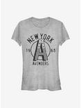 Marvel Avengers New York Girls T-Shirt, ATH HTR, hi-res