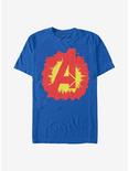 Marvel Avengers Avenger Explosion T-Shirt, ROYAL, hi-res