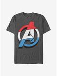 Marvel Avengers Patriotic Avenger T-Shirt, CHAR HTR, hi-res