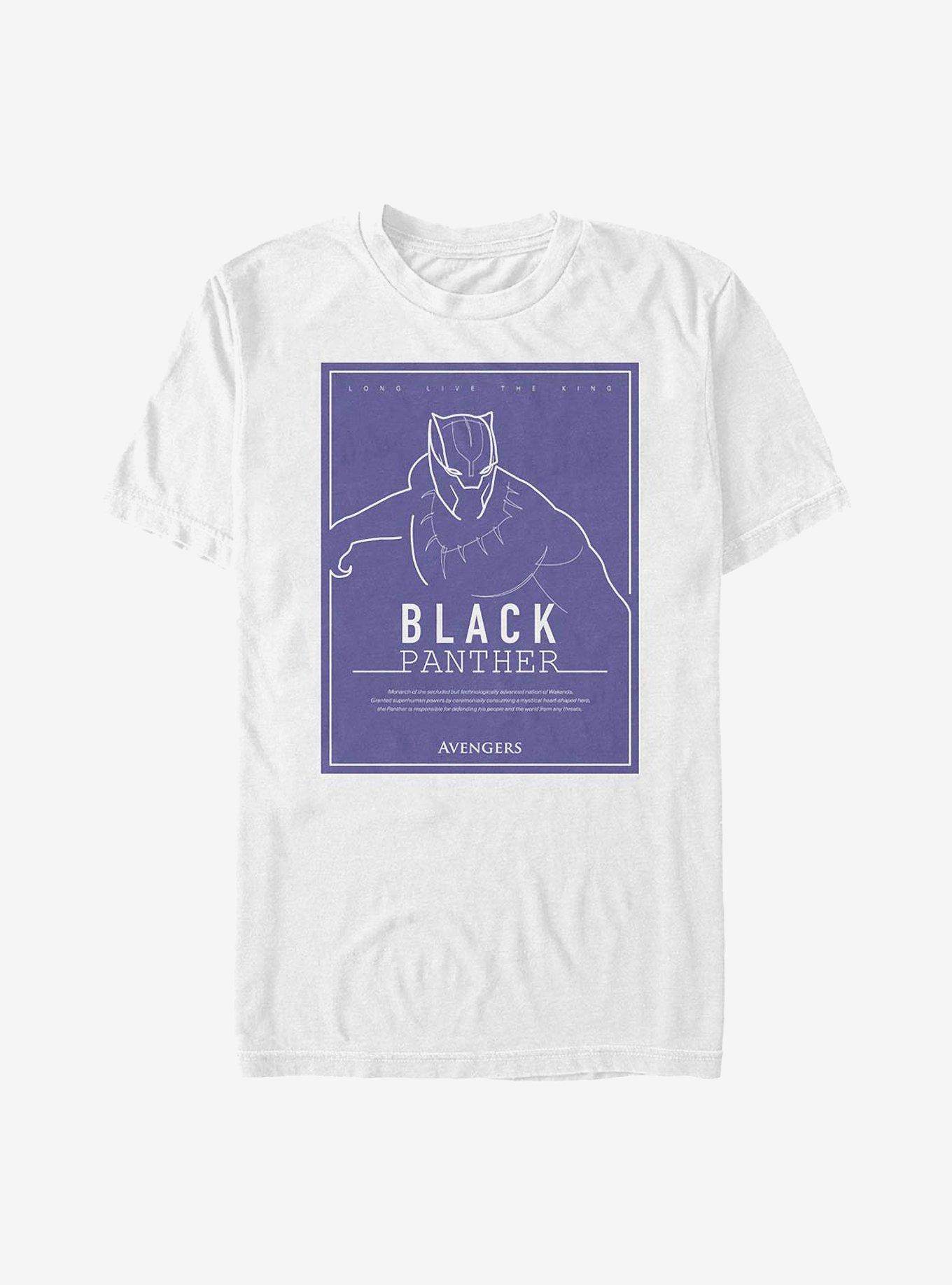Marvel Black Panther Definition T-Shirt, WHITE, hi-res