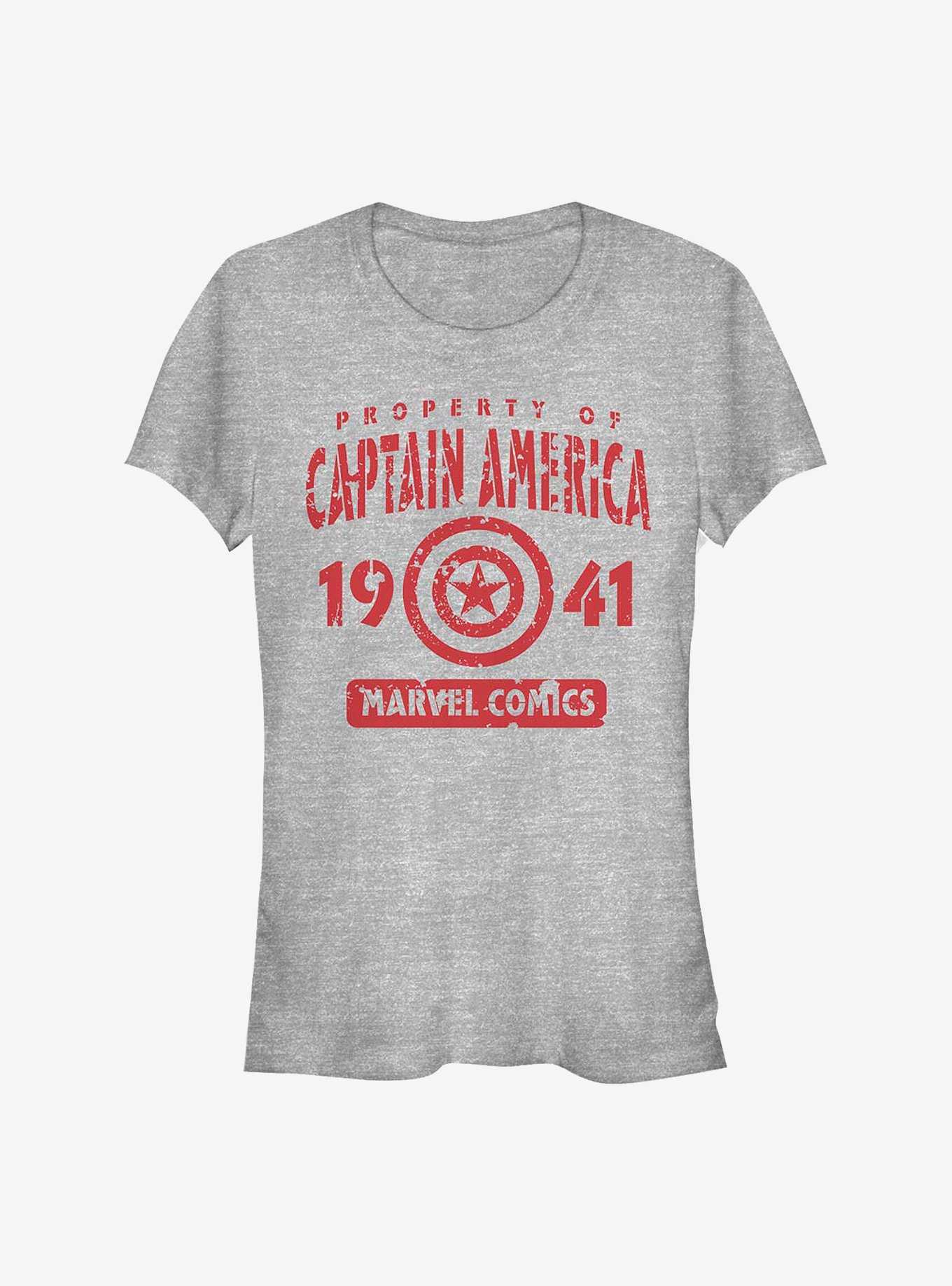 Marvel Captain America Captains Property Girls T-Shirt, , hi-res
