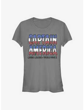 Marvel Captain America Living Legend Girls T-Shirt, , hi-res
