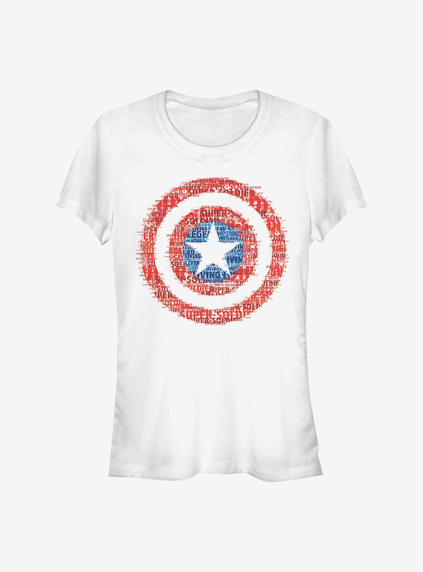 Marvel Captain America Super Soldier Girls T-Shirt