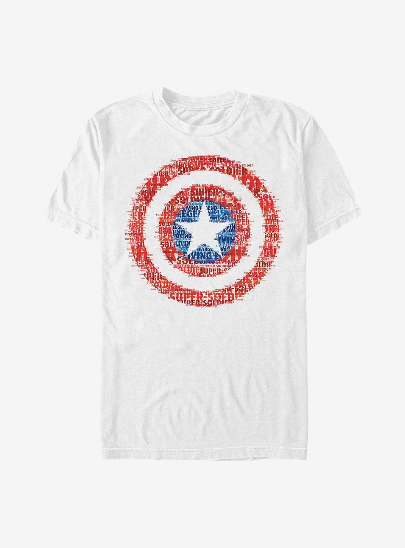 Marvel Captain America Super Soldier T-Shirt, WHITE, hi-res