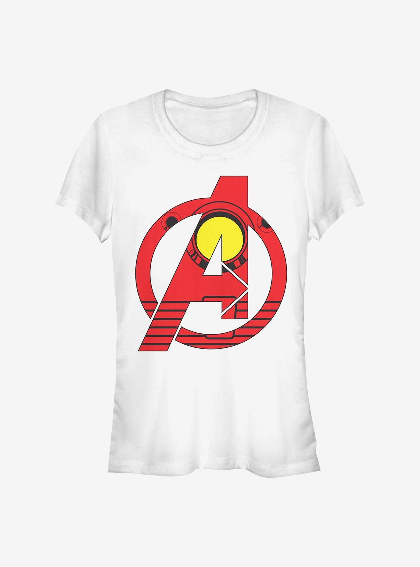 Marvel Iron Man Avenger Iron Man Girls T-Shirt, WHITE, hi-res