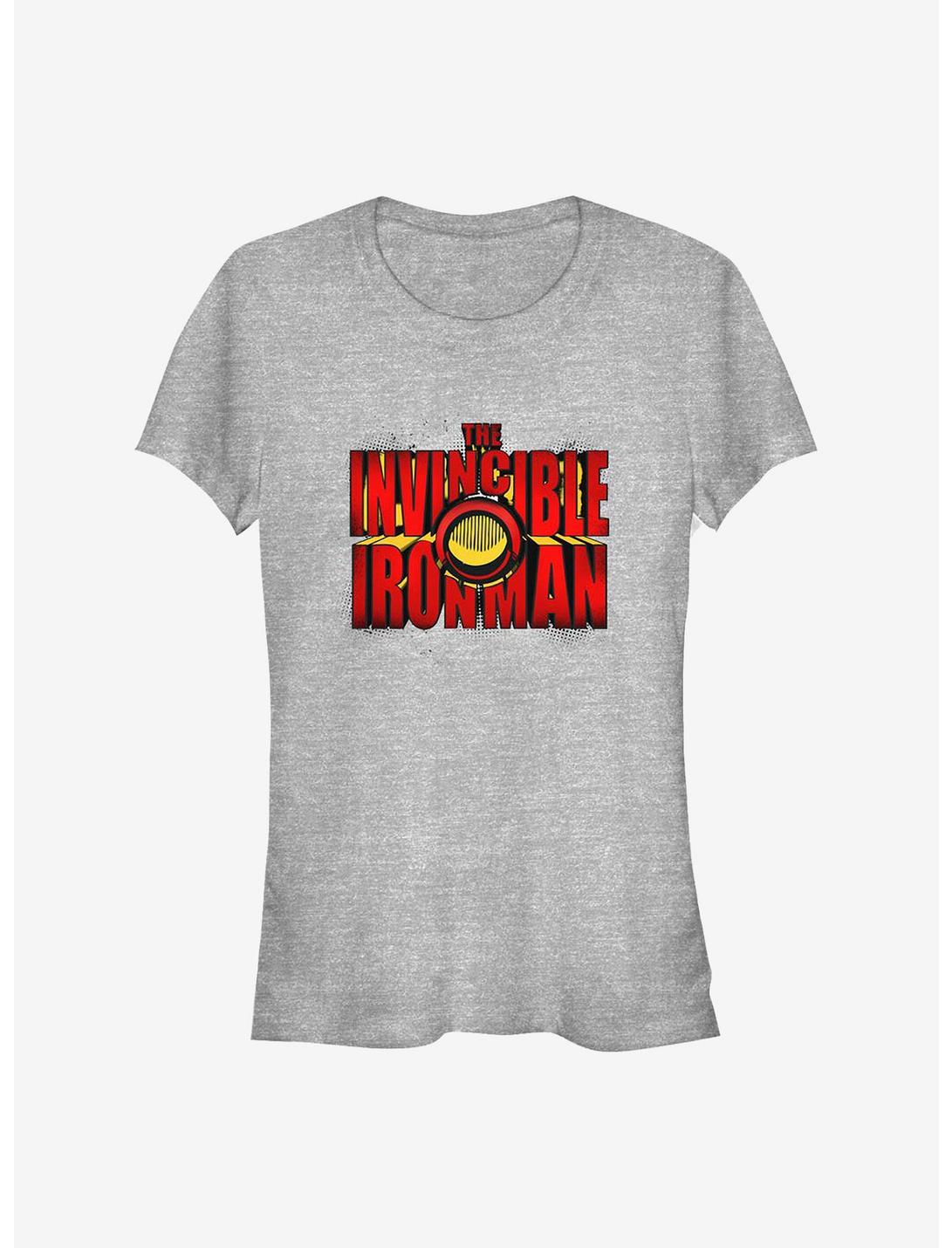 Marvel Iron Man Invincible Iron Man Girls T-Shirt, ATH HTR, hi-res