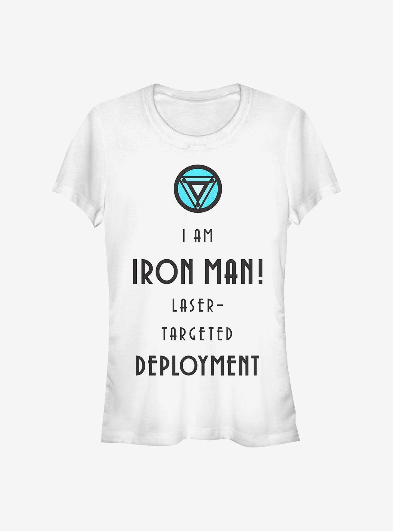 Marvel Iron Man Iron Deployment Girls T-Shirt