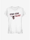 Marvel Spider-Man Spidey Sense Girls T-Shirt, WHITE, hi-res