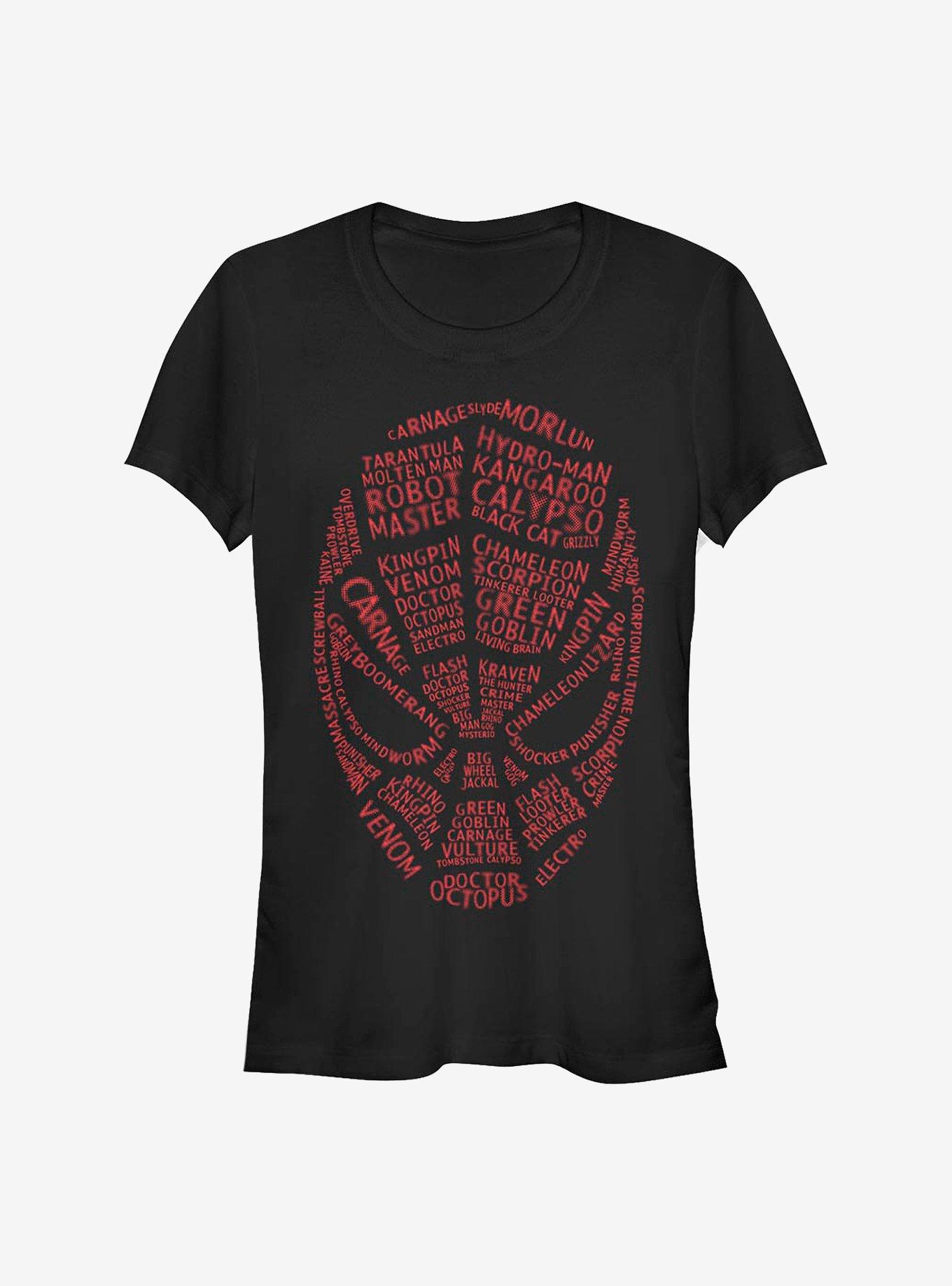 Marvel Spider-Man Spidey Words Girls T-Shirt
