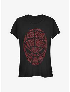 Marvel Spider-Man Spidey Words Girls T-Shirt, , hi-res
