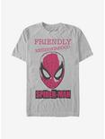 Marvel Spider-Man Friendly Neighborhod T-Shirt, SILVER, hi-res