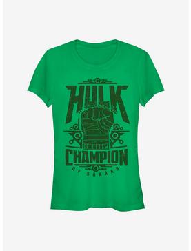 Marvel The Hulk Champ Hulk Girls T-Shirt, , hi-res