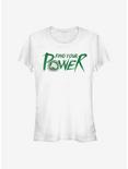 Marvel The Hulk Find Hulk Power Girls T-Shirt, WHITE, hi-res
