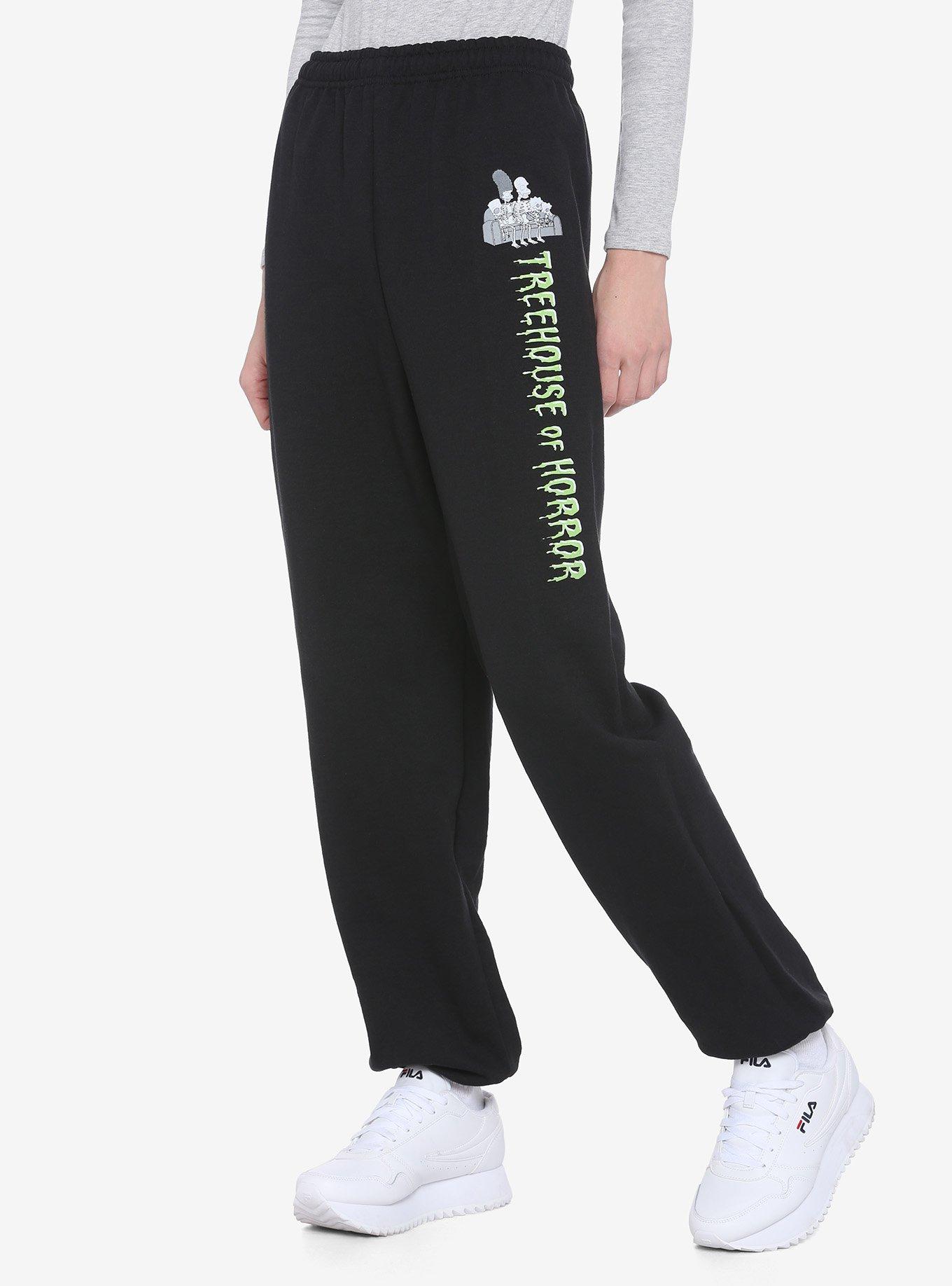 The Simpsons Treehouse Of Horror Sweatpants, BLACK, hi-res