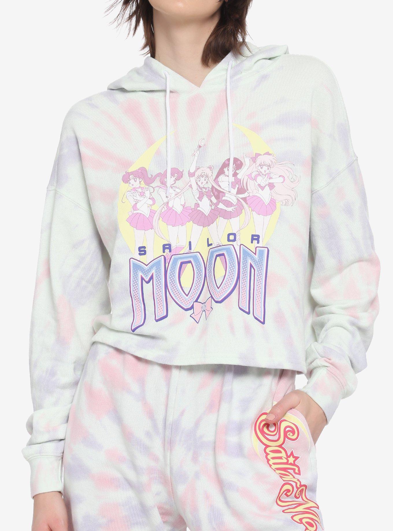 Sailor moon cropped hoodie new arrivals