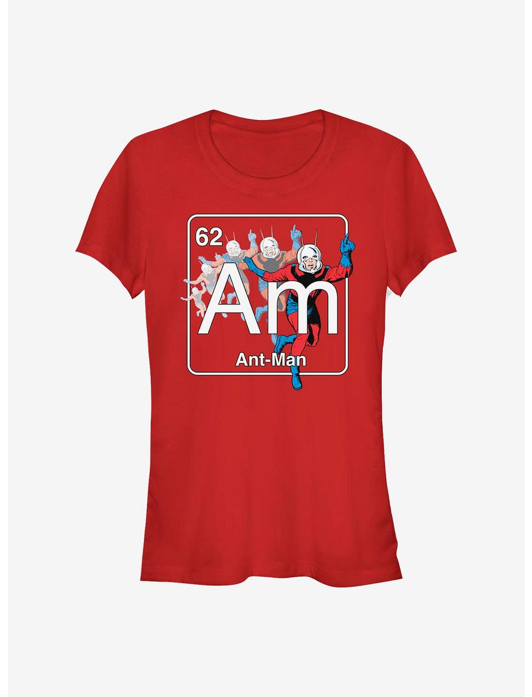 Marvel Ant-Man Periodic Ant-Man Girls T-Shirt, RED, hi-res