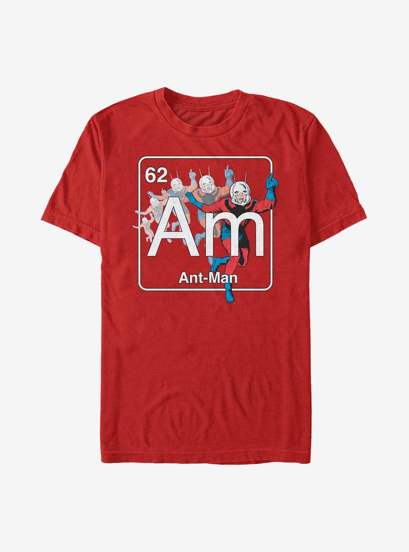 Marvel Ant-Man Periodic Ant-Man T-Shirt, RED, hi-res