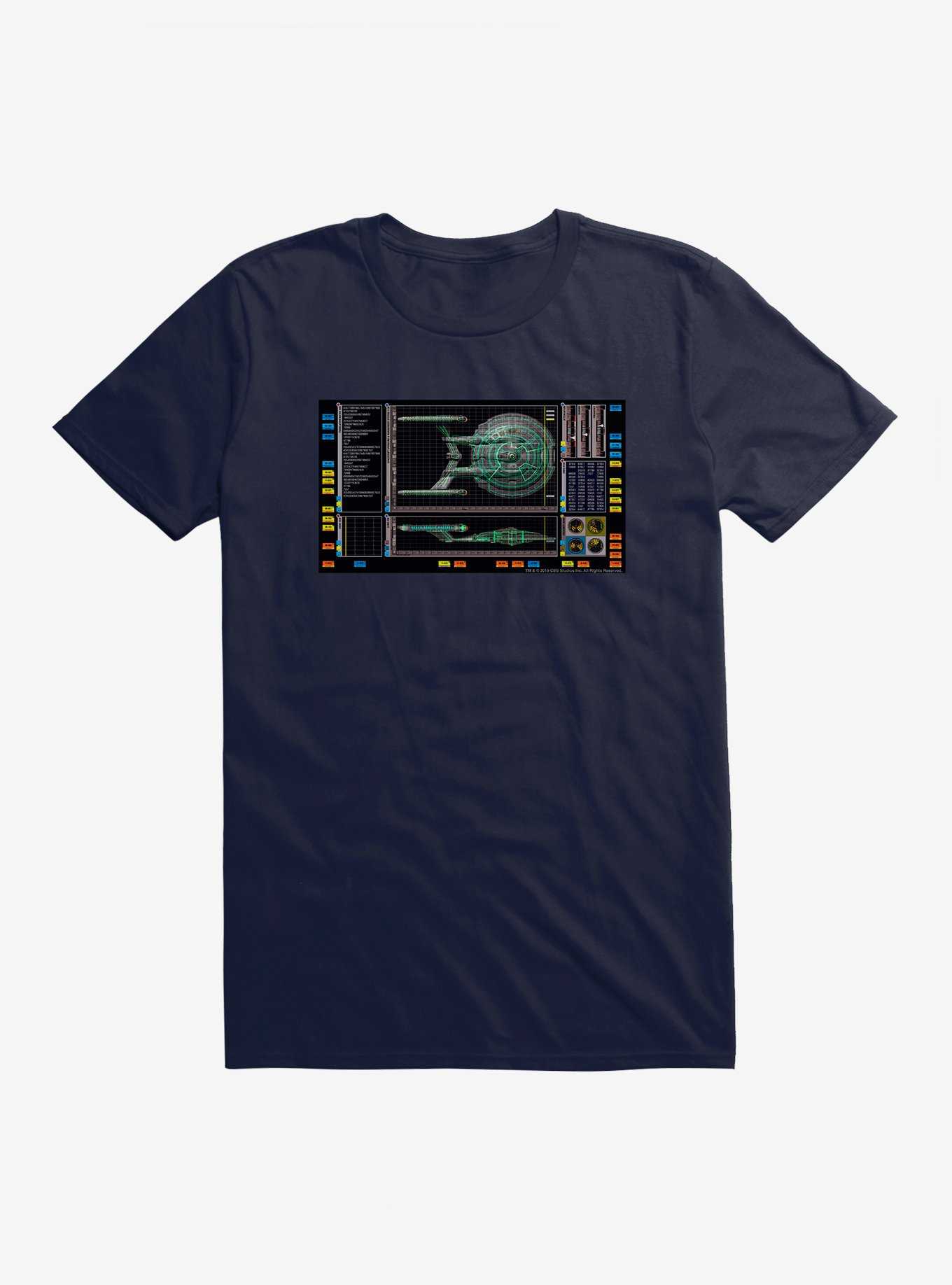 Star Trek Enterprise NX01 Blueprint T-Shirt, , hi-res