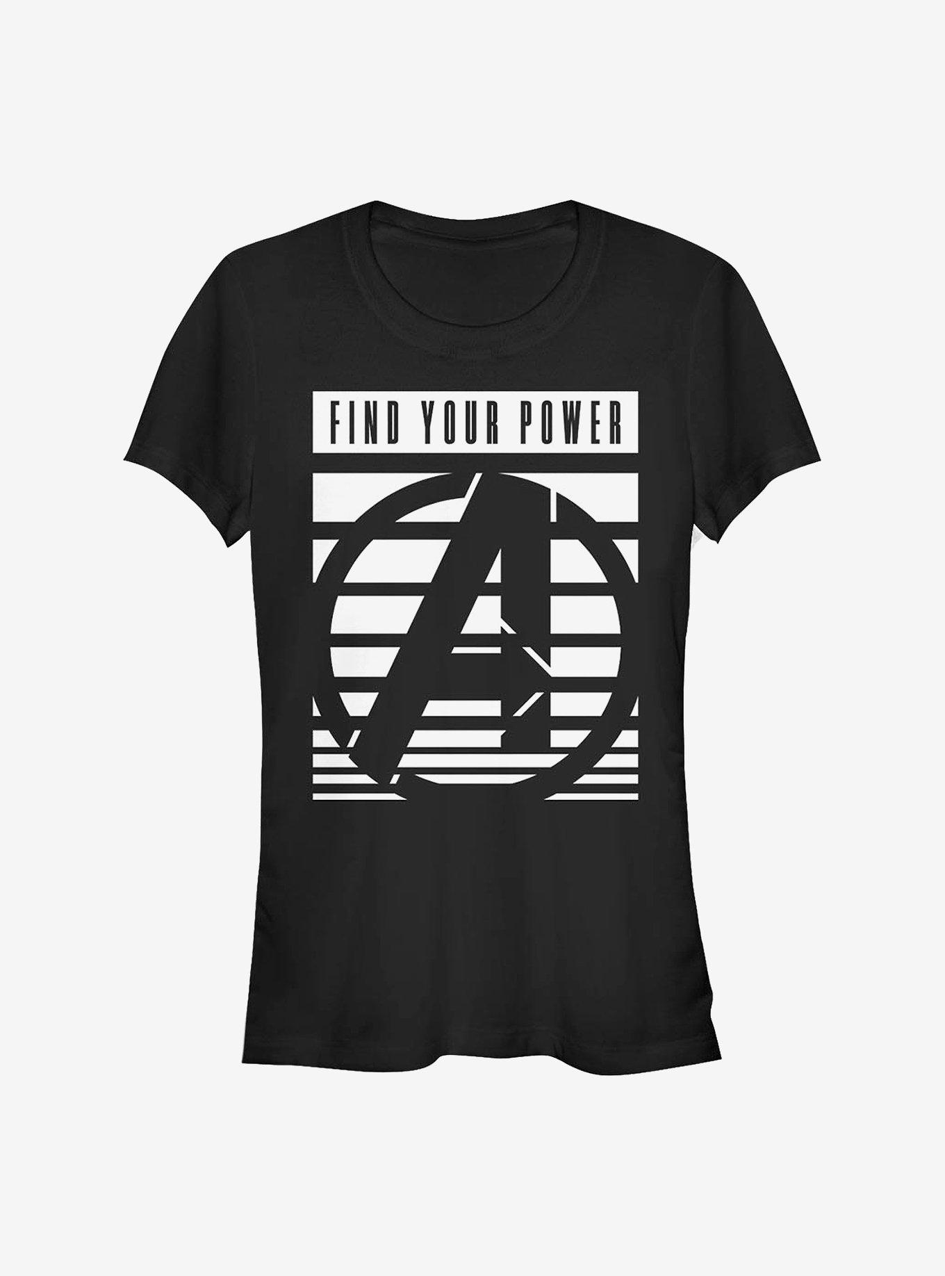 Marvel Avengers Panther Power Girls T-Shirt, BLACK, hi-res