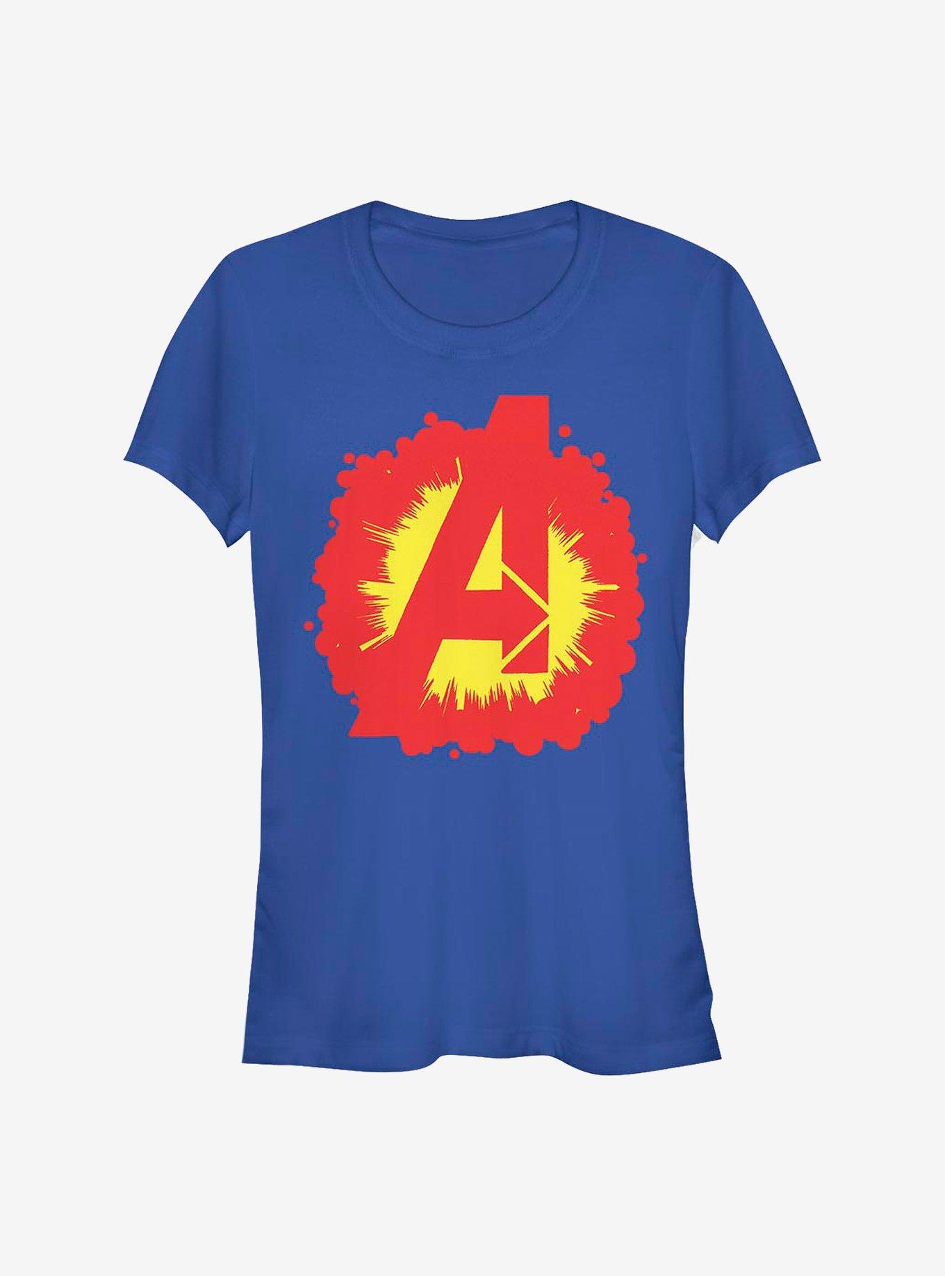 Marvel Avengers Avenger Explosion Girls T-Shirt, ROYAL, hi-res