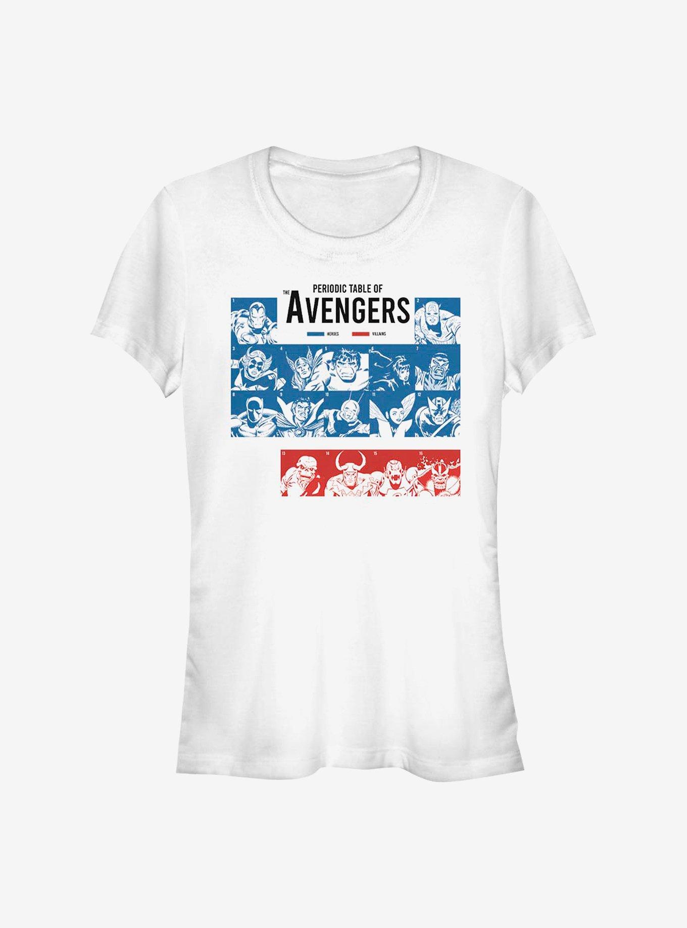 Marvel Avengers Periodic Girls T-Shirt, , hi-res