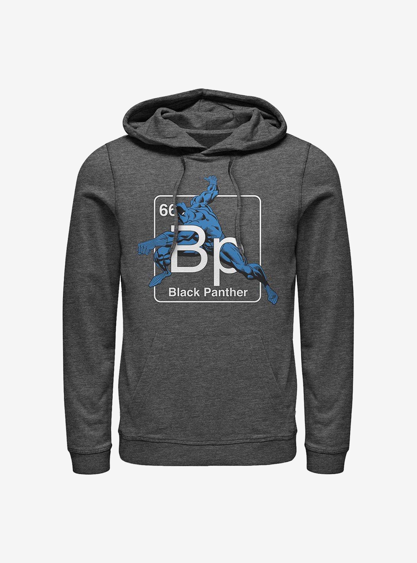 Marvel Black Panther Periodic Black Panther Hoodie, , hi-res