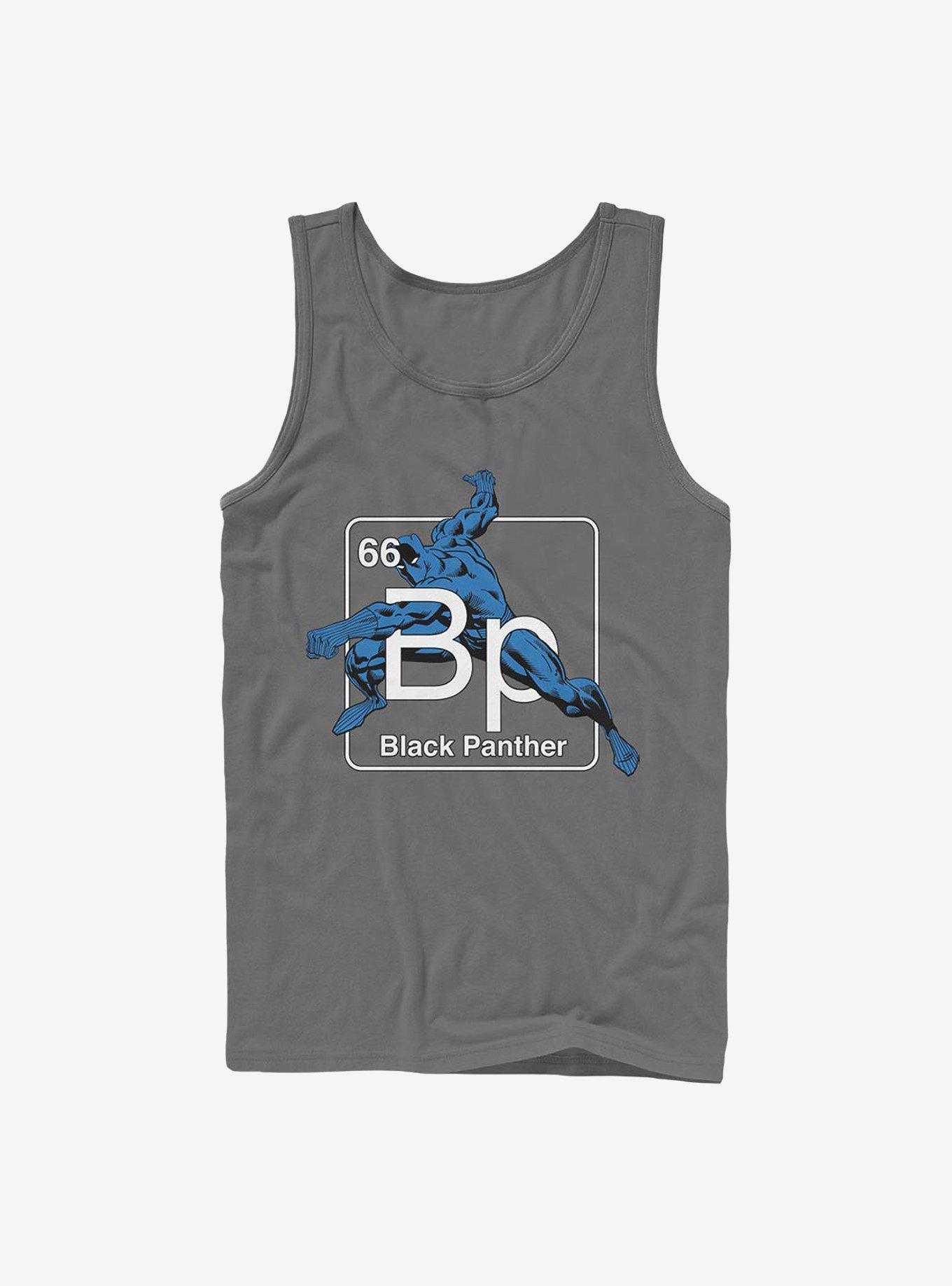 Marvel Black Panther Periodic Black Panther Tank, CHARCOAL, hi-res