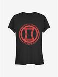 Marvel Black Widow Power Of Black Widow Girls T-Shirt, , hi-res
