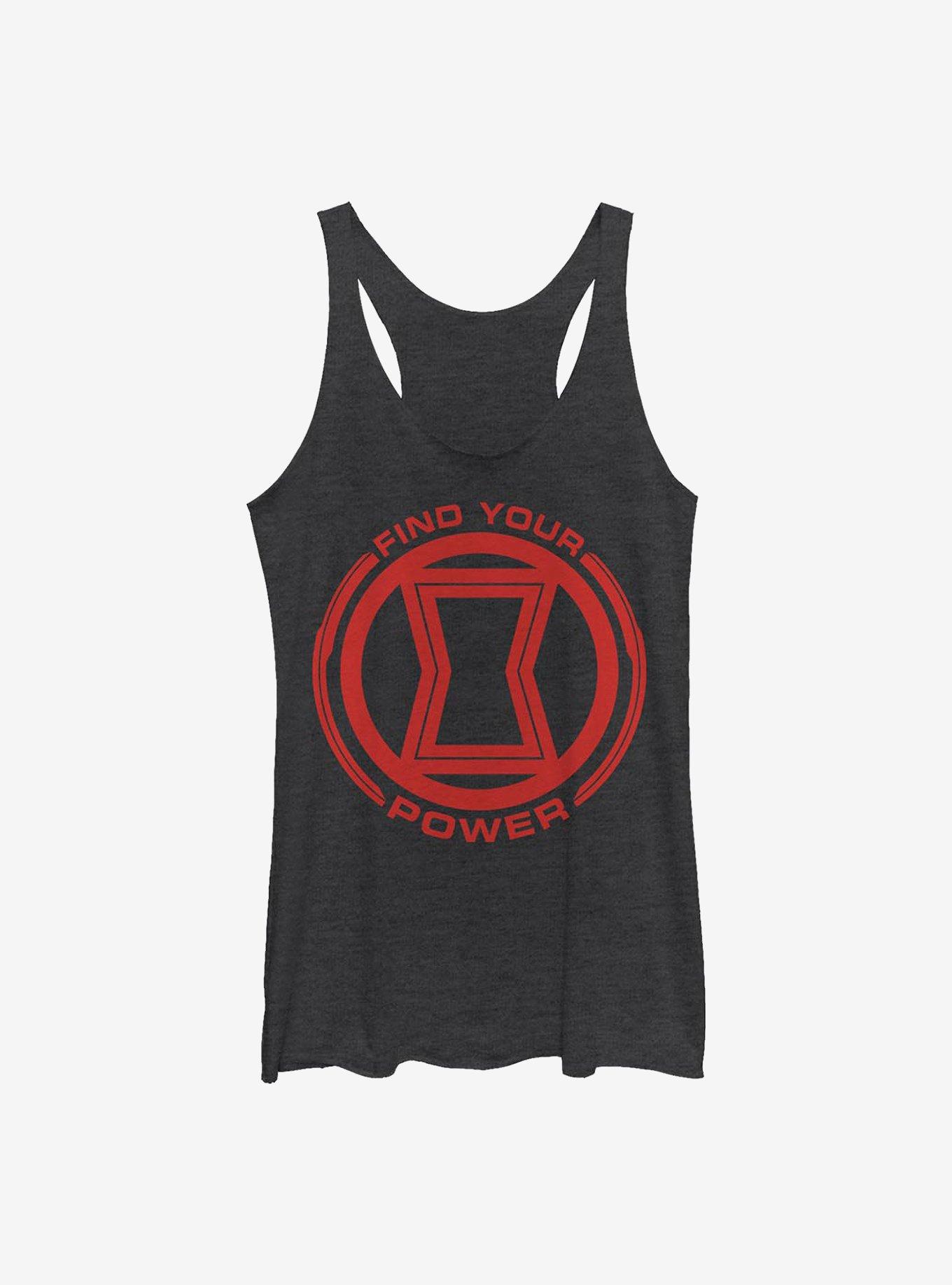 Marvel Black Widow Power Of Black Widow Girls Tank, , hi-res