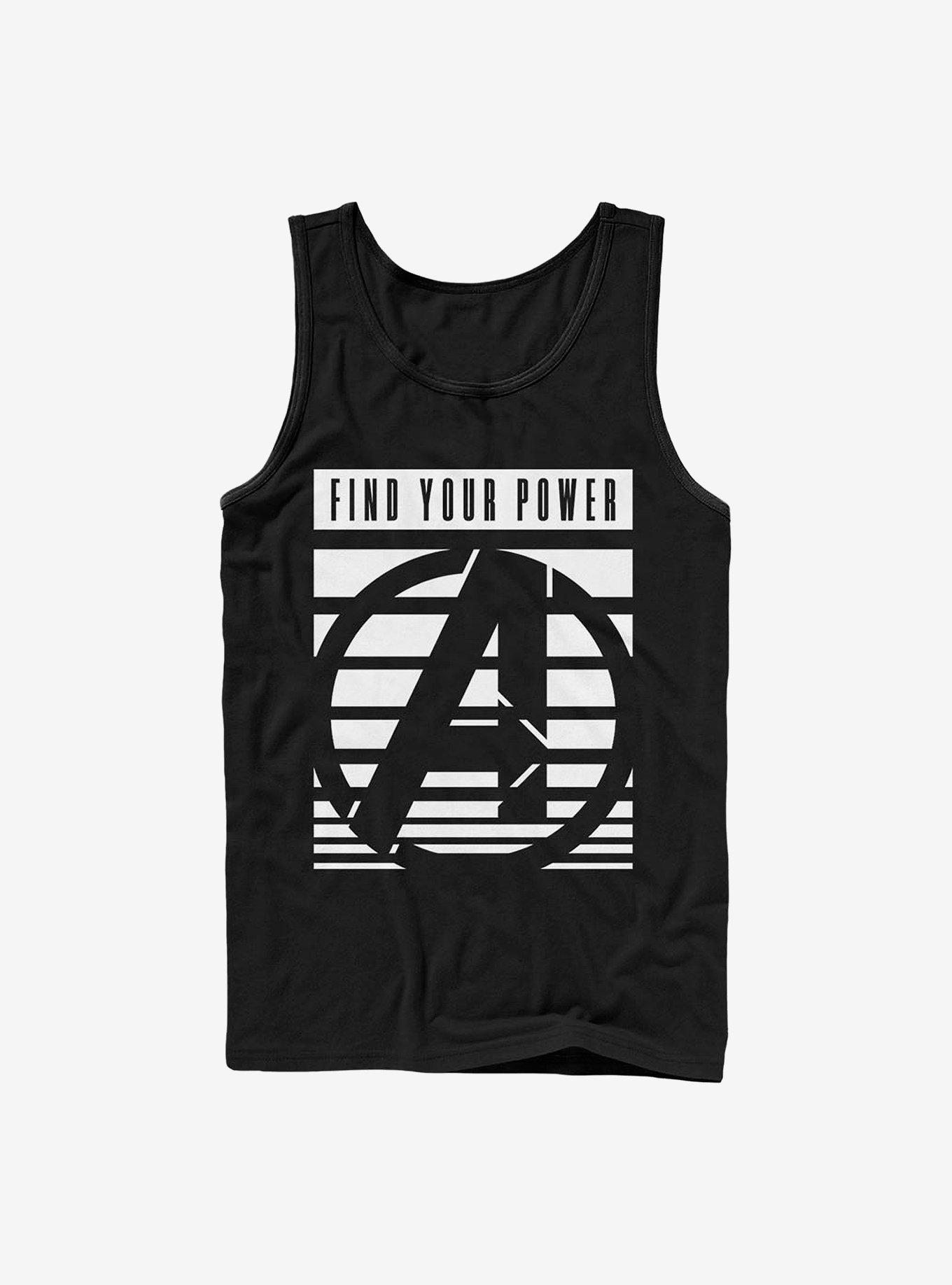 Marvel Avengers Avenger Power Tank, BLACK, hi-res