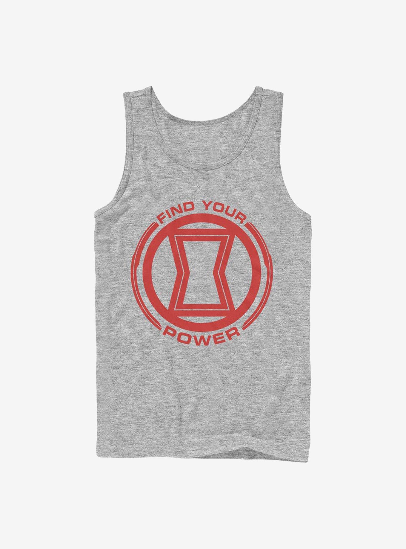 Marvel Black Widow Power Of Black Widow Tank, ATH HTR, hi-res