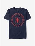 Marvel Spider-Man Power Jersey T-Shirt, NAVY, hi-res