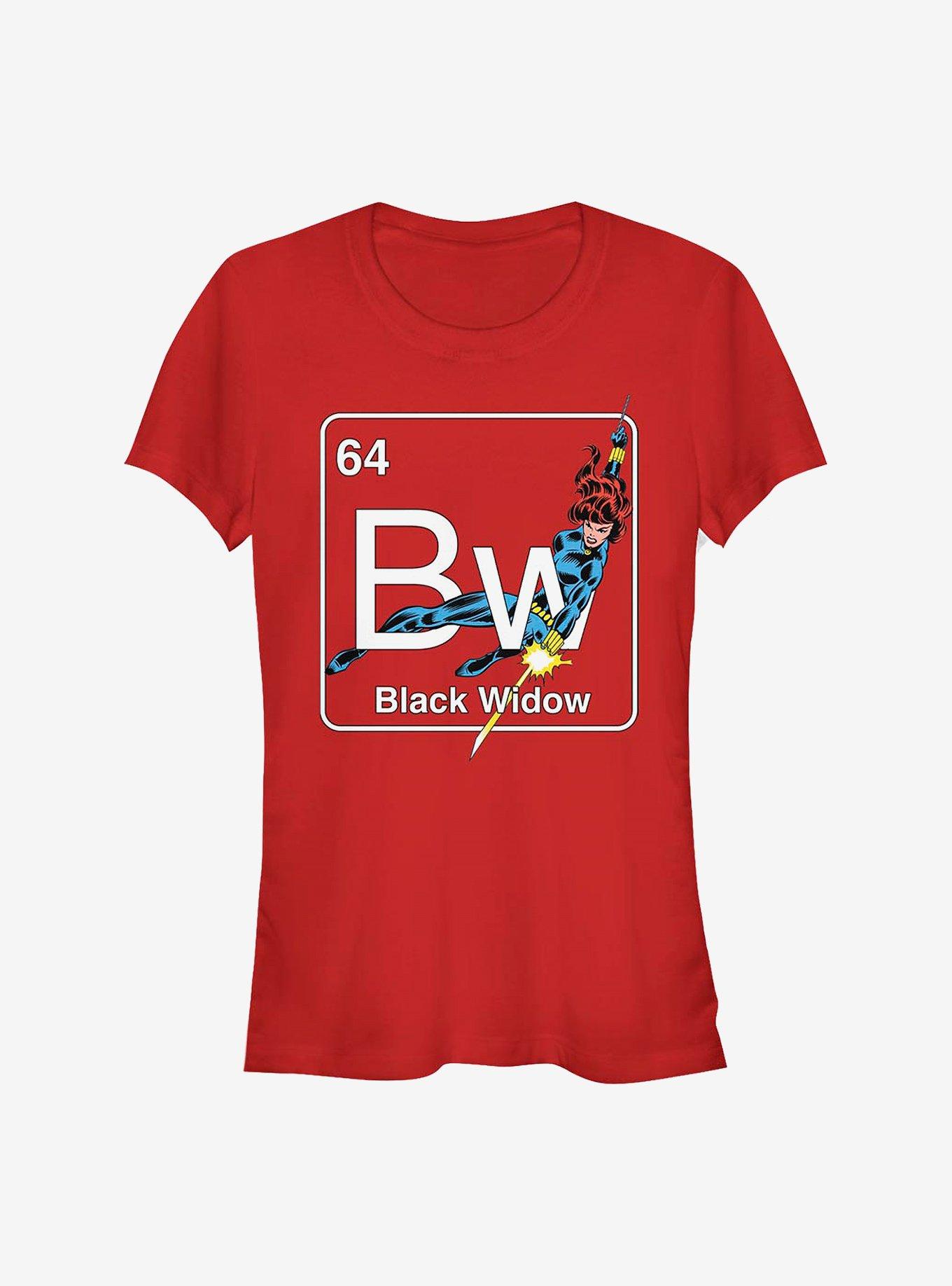 Marvel Black Widow Periodic Black Widow Girls T-Shirt, , hi-res