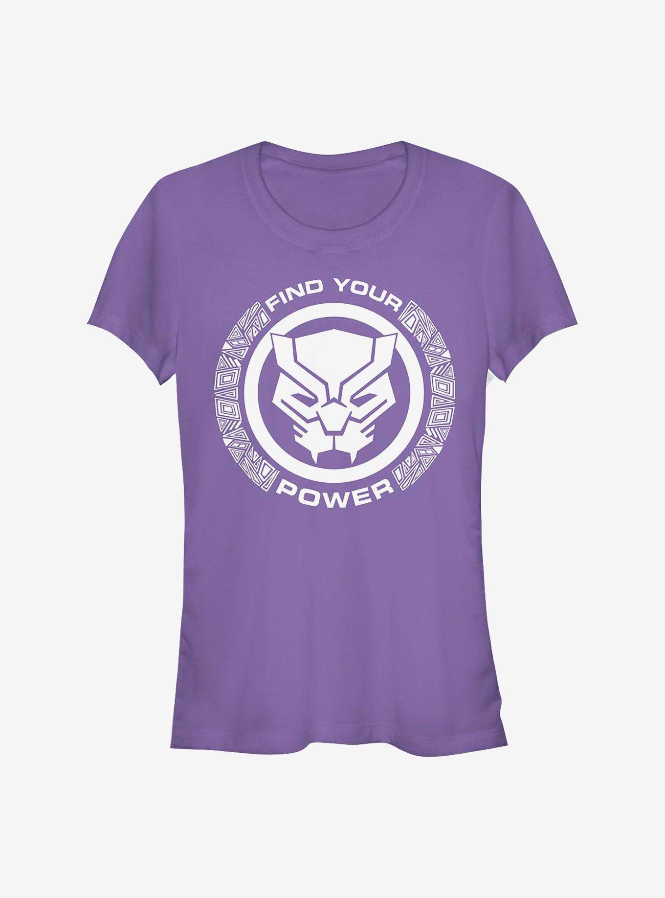 Marvel Black Panther Power Girls T-Shirt, PURPLE, hi-res