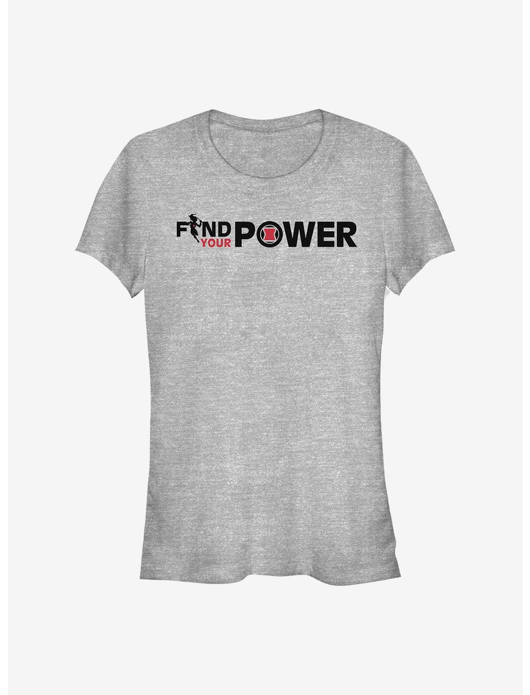 Marvel Black Widow Spy Power Girls T-Shirt, ATH HTR, hi-res