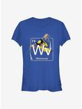 Marvel Wolverine Periodic Wolverine Girls T-Shirt, ROYAL, hi-res
