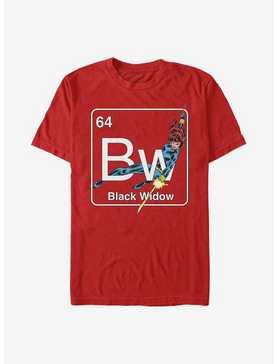 Marvel Black Widow Periodic Black Widow T-Shirt, , hi-res