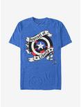 Marvel Captain America Sentinel Shield T-Shirt, ROY HTR, hi-res