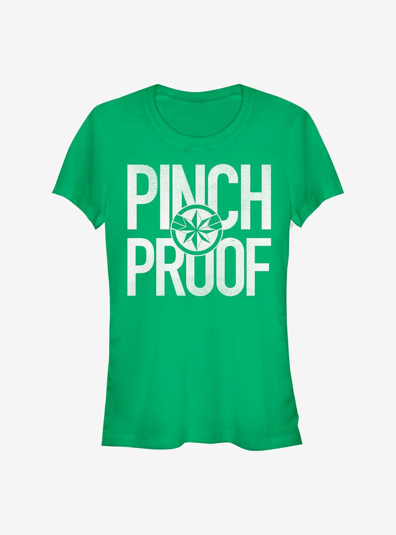 Marvel Captain Marvel Pinch Girls T-Shirt