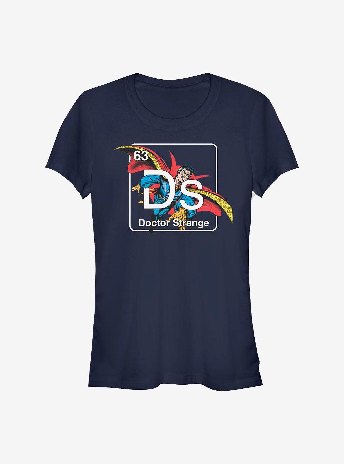 Marvel Doctor Strange Periodic Doctor Strange Girls T-Shirt, NAVY, hi-res