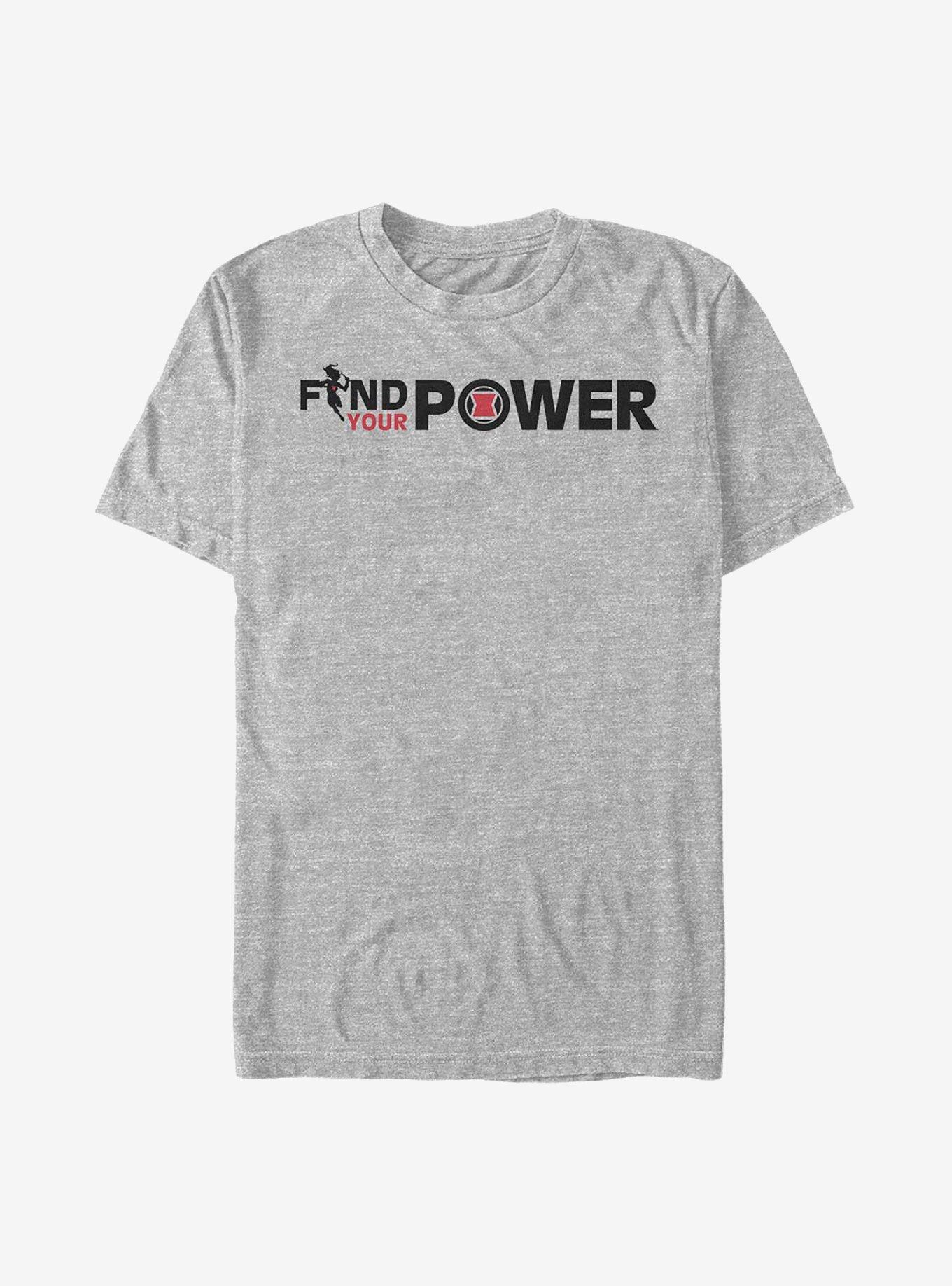 Marvel Black Widow Spy Power T-Shirt, ATH HTR, hi-res