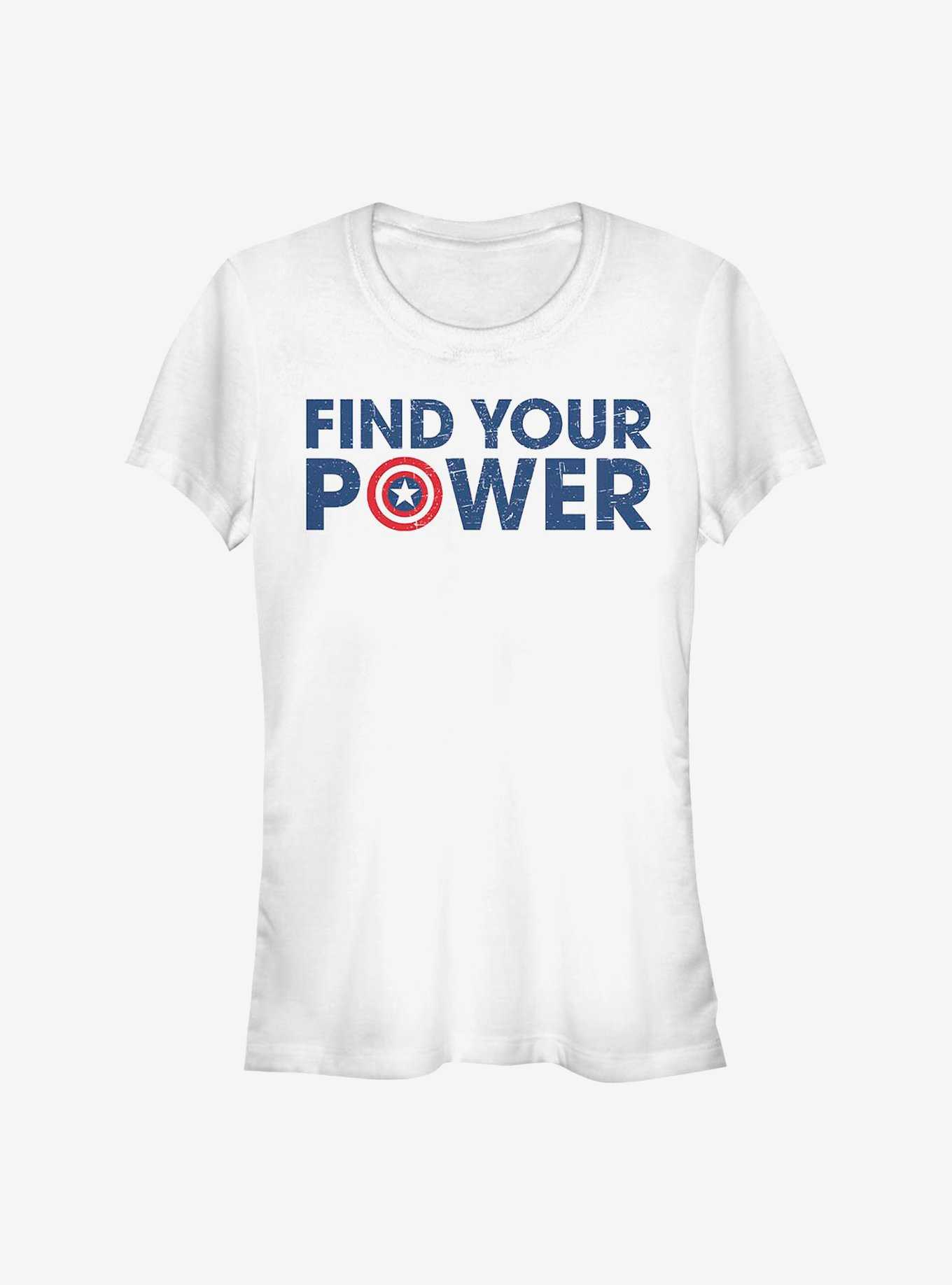 Marvel Captain America Shield Power Girls T-Shirt, , hi-res